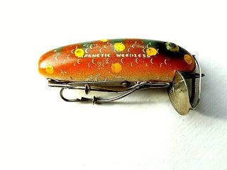 WATER GREMLIN MAGNETIC WEEDLESS FISHING LURE BOX M - 2 - F FROG GENERAL TOOL ST PAUL 2