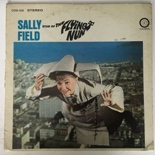 1967 Sally Field Star Of The Flying Nun Tv Soundtrack Rare Ex,  Lp Vinyl Record
