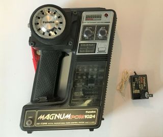 Vintage Futaba Magnum Pcm 1024 Fp - T3pb Digital Radio Remote Control Fm System 2