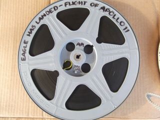 THE EAGLE HAS LANDED FLIGHT OF APOLLO 11 16MM COLOR FILM MOVIE WITH SOUND 3