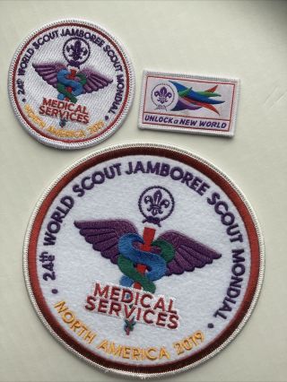 Boy Scout 2019 World Jamboree Medical Services Set