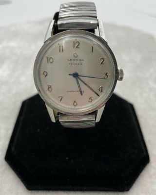 Vintage Certina Turler Waterking Men’s Wrist Watch