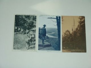 Scout Postcard - 3 Ten Mile River Postcards -