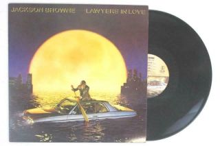 Jackson Browne Lawyers In Love 1983 Vinyl 12in 33rpm Lp Record Stea60268