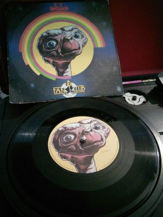 E.  T.  Speaks Conversations From The Movie With E.  T.  And His Friends Vinyl 7 " 1982