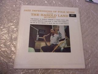 " Jazz Impressions Of Folk Music " Harold Land Quintet Lp 1963