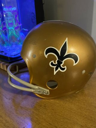 Orleans Saints Rawlings Vintage HNFL - N Lg Helmet 2
