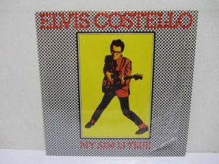 Elvis Costello - My Aim Is True (columbia,  1977) Vinyl Lp Ex In Shrink