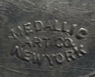 Vtg 1932 HERBERT HOOVER Political Campaign Pin - back Button Medallic Art York 3