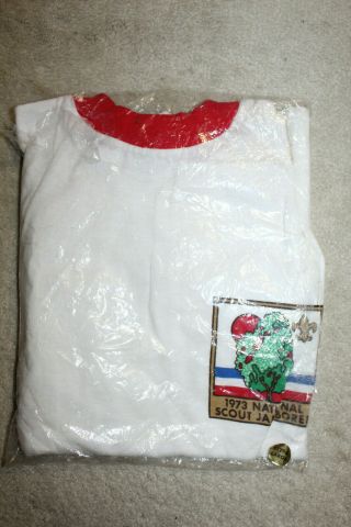 1973 National Jamboree T - Shirt Xl Extra Large Boy Scouts Bsa Nos