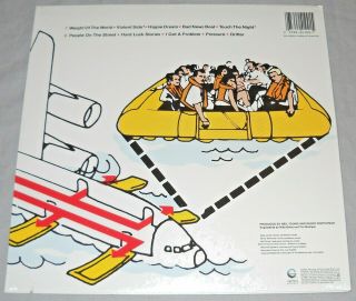 NEIL YOUNG Landing on Water 1986 VINYL LP promo record 1st ed.  album 2
