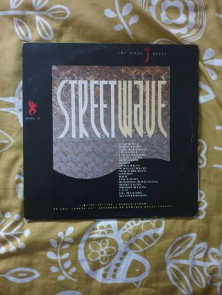 Streetwave The First 3 Years Vol 1 Double Vinyl Lp
