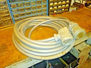 Big Cable For Vintage Television.  Rca Tk 11 Tv Broadcast Camera