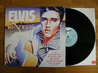 Elvis Presley Elvis In Hollywood Vinyl Lp Record Album Premier Ex / Vg,