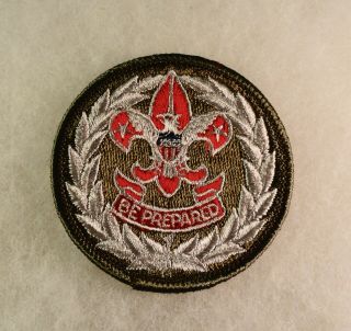 75mm Rolled Edge Council Scout Executive Patch - 1967 - 1969