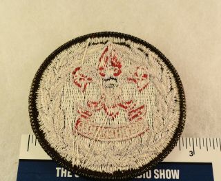 75MM Rolled Edge Council Scout Executive Patch - 1967 - 1969 2