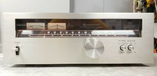 Vintage Kenwood Kt - 5500 Home Stereo Audio Tuner Am/fm Radio Made In Japan