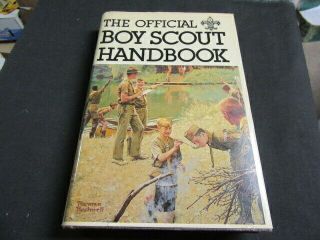 Official Boy Scout Handbook 9th Edition First Printing,  Hard Back Cov5
