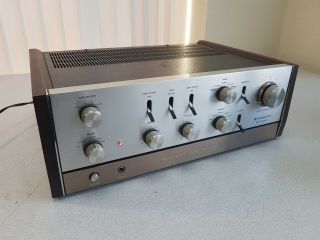Vintage Kenwood Ka - 4004 Solid State Stereo Amplifier Wood Grain Phono