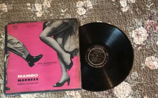 Tito Rodriguez And His Orchestra - Mambo Madness Tico Records Lp - 1004 Vg,