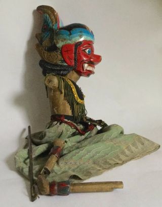 Vintage Wayang Golek Indonesian Javanese Puppet Missing One Arm Spares Repairs 3