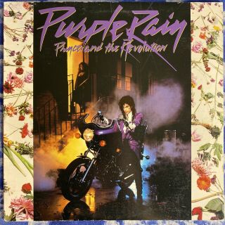 Prince ‎– Purple Rain: 1984 Vinyl Lp Warner Bros.  25110 - 1 Vg,