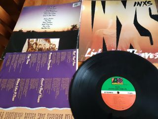 Inxs:listen Like Thieves Lp Atlantic81277 - 1 Gatefold Orig,  Lyric Inner.  1985