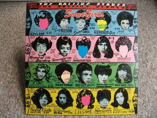 The Rolling Stones - Some Girls,  Lp Record,  1978,  Coc 39108 - - Ex