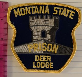 Montana State Prison Deer Lodge Patch
