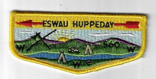 Oa 560 Eswau Huppeday S1 Flap Yel Bdr.  Piedmont Area,  Nc [mx - 781]