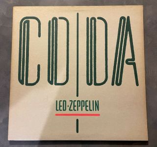 Led Zeppelin - - Coda - - Vinyl Lp - - Gatefold - - Liner - -