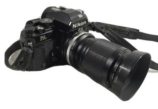 Vintage Nikon FA 35mm SLR Camera w/Zoom Nikkor 35 - 105mm HN3 Lens 3