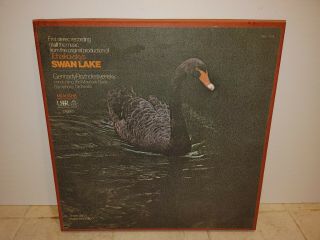 Tchaikovsky: " Swan Lake ",  3 Lps/box/booklet,  Melodiya/angel Src - 4106,  1970,  Vg,
