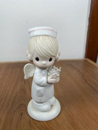 Precious Moments - Nurse With Angel Wings - Angel Of Mercy - Scarce