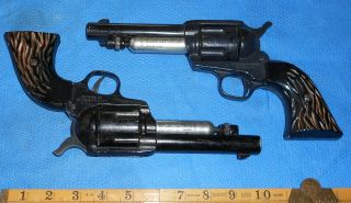 Rare Vintage Crosman/sears Jc Higgins Bb Co2 Revolvers Colt 45 Replicas