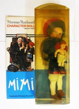 Norman Rockwell Character Doll Collector 