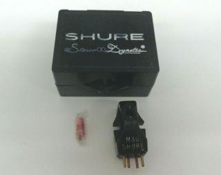 Vintage Shure M3d Stereo Dynetic Cartridge With Nos Matching Stylus