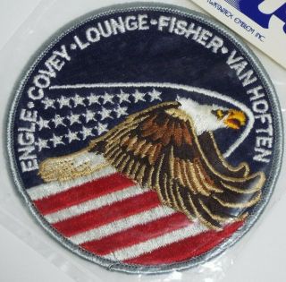 Nasa Kennedy Space Center Discovery Mission Souvenir Emblem Patch 1985 Sts - 51 - I