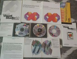 Vintage Microsoft Visual C,  6.  0 Professional Edition