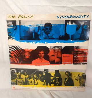 The Police Synchronicity 1983 Lp Vinyl Record Album