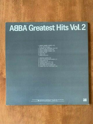 ABBA: Greatest Hits Vol.  2 - 1979 - Gatefold Vinyl LP - NM 2