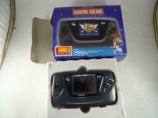 Vintage Sega Game Gear Sonic The Hedgehog 2 Tails Portable Video Game System Cib