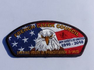 French Creek Council Pa 100th Anniversary 2010 Bsa Centennial Csp S46 Ltd.  Ed.