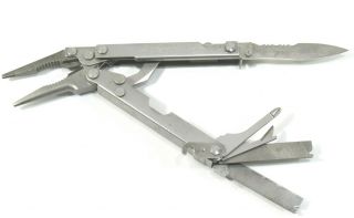 Kershaw Kai A100 Multi Tool Pocket Knife Locking Pliers Vice Grip Usa Vintage