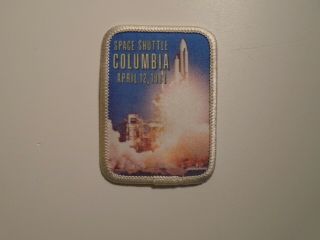April 12,  1981 Sts 1 Space Shuttle Columbia Patch - First Nasa Space Shuttle