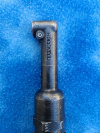 Vintage ROCKWELL 21A634 - D Right - Angle Drill,  1/4 