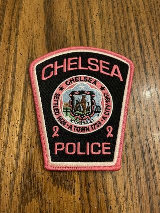 Chelsea Massachusetts Breast Cancer Pink Patch Project Police State Of Ma Mass