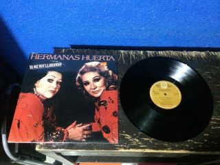 Lp Vinyl Las Hermanas Huerta.  - Ya Me Voy Llorando