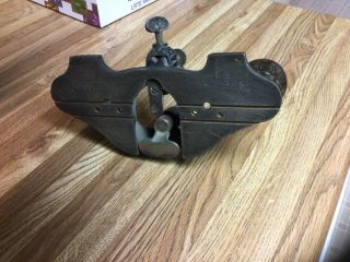 Vintage Stanley No.  71 Router Plane W/ depth stop and cutter. 2