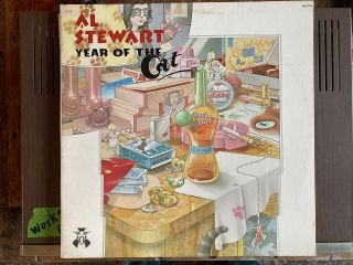 Al Stewart ‎– Year Of The Cat - Janus Records ‎– Jxs - 7022 - 1976 - Vinyl Lp